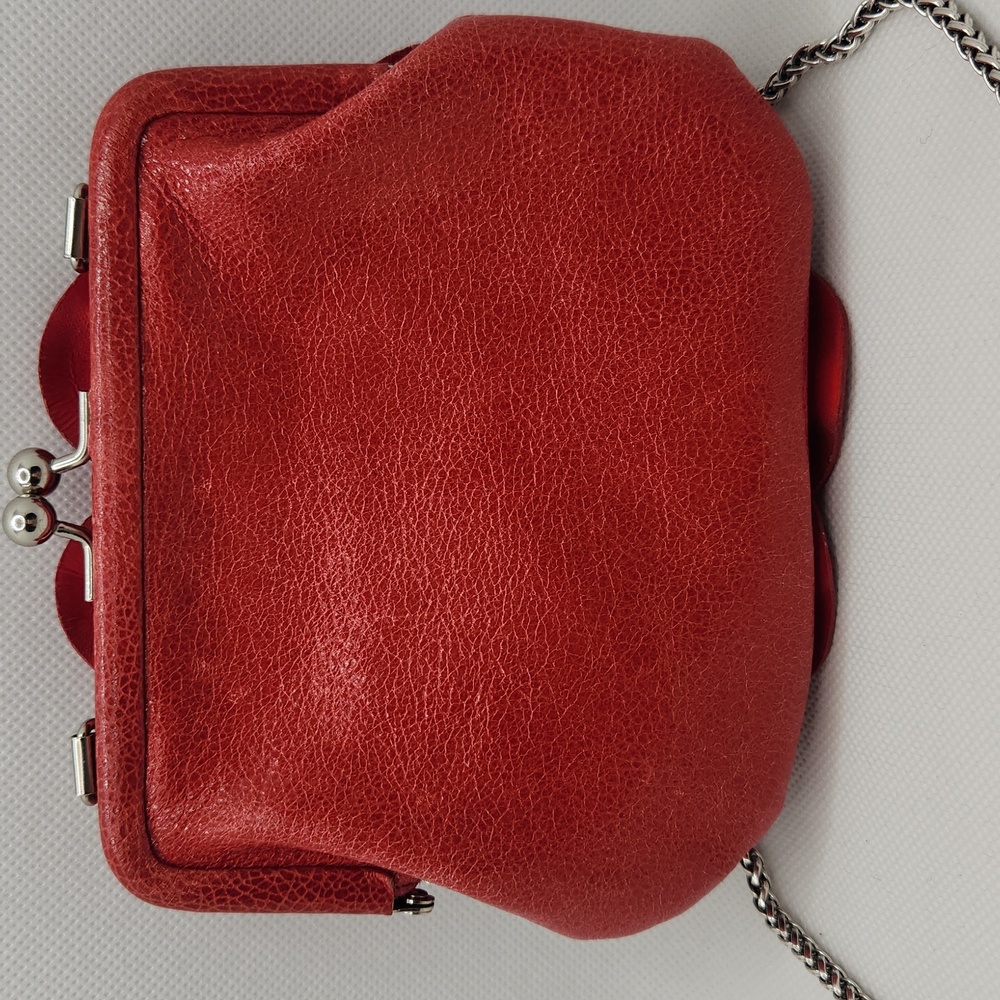 Brighton Rosalie Red Floral Chain Bag - Picture 7 of 11